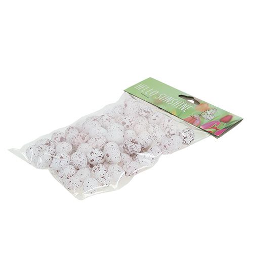 Floristik24 Ovos de codorna mini 2cm 72 unidades