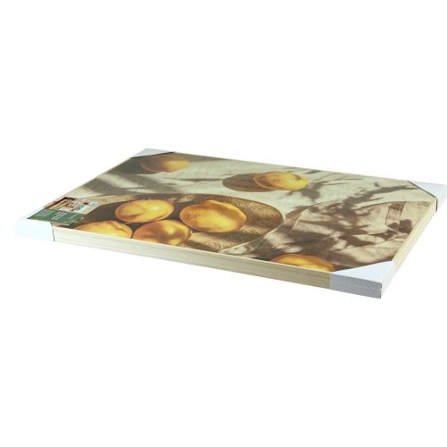Itens Quadro de decoração de parede com limões decoração de verão para pendurar 40x60cm