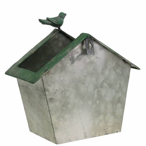 Floristik24 Casa de passarinho metálica para plantar Alt.25,5cm