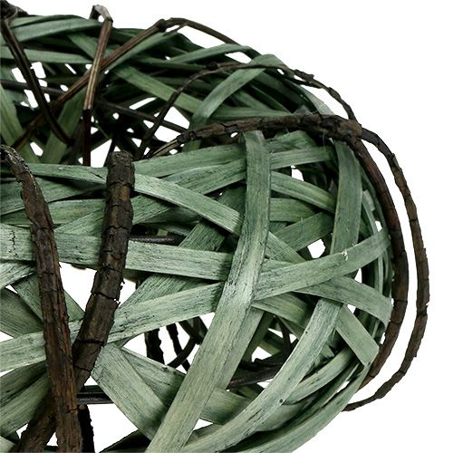 Floristik24 Grinalda de salgueiro pequeno verde Ø28cm