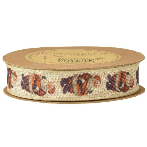 Itens Fita de Natal rústica fita Papai Noel 25mm 15m