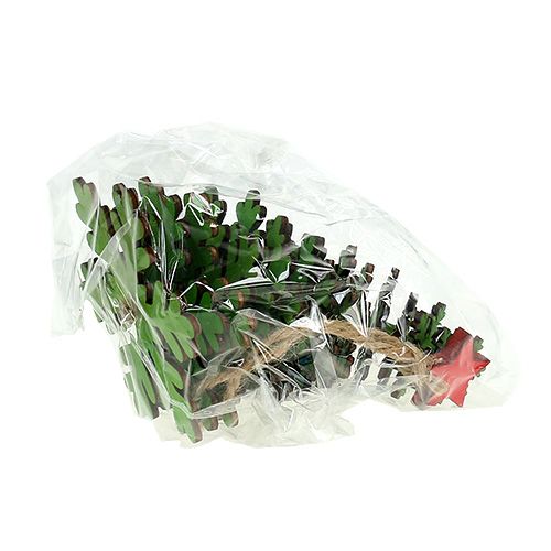 Floristik24 Árvore de natal para pendurar verde 14cm
