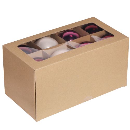 Itens Bolas de árvore de Natal em vidro Berry Mix Ø7,5cm 12 un
