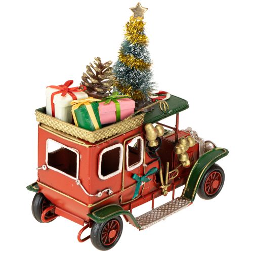 Itens Carro de decoração de Natal Carro de Natal vintage vermelho 15×7×16cm