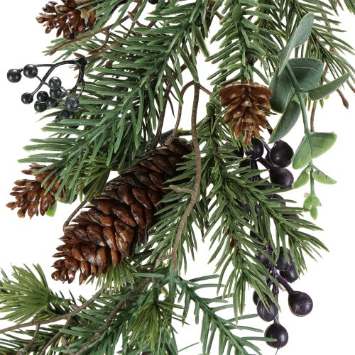 Itens Guirlanda de Natal guirlanda de frutas roxas artificial 180cm