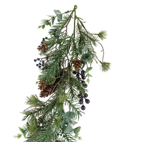 Itens Guirlanda de Natal guirlanda de frutas roxas artificial 180cm