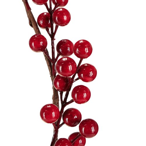 Itens Guirlanda de Natal artificial guirlanda de frutas vermelhas 180cm