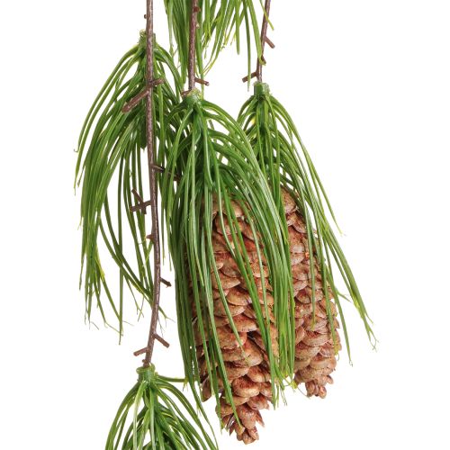 Itens Guirlanda de Natal artificial abeto verde 6 cones 78cm