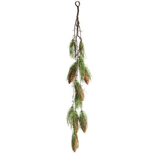 Itens Guirlanda de Natal artificial abeto verde 6 cones 78cm