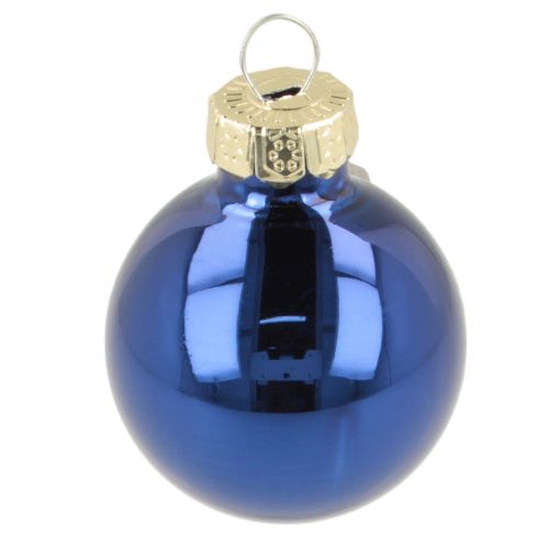 Conjunto de Mini Bolas de Natal em Vidro para Decoração de Galhos de Pinheiro, 3cm, 22 peças | Floristik24.pt