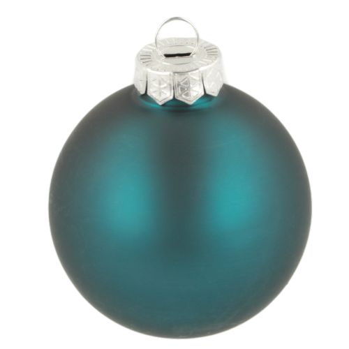 Enfeite de Natal, fosco e brilhante, decoração festiva para árvore de Natal, 6 cm, 24 peças | Floristik24.pt