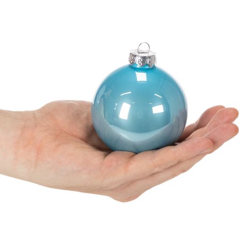 Conjunto de enfeites de Natal, enfeites coloridos para árvore de Natal, 75 mm, 14 peças | Floristik24.pt
