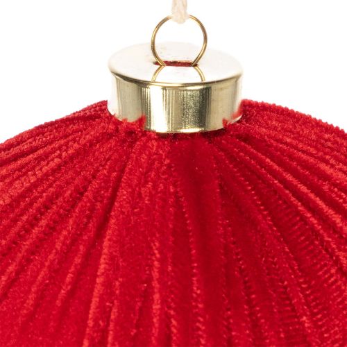 Enfeite de Natal vermelho