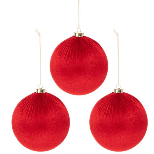 Enfeite de Natal vermelho