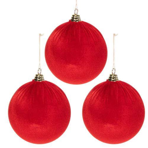Enfeite de Natal vermelho