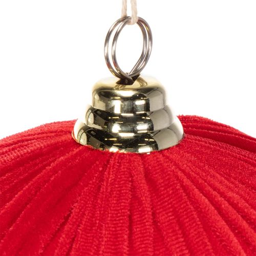 Bola de Natal de veludo