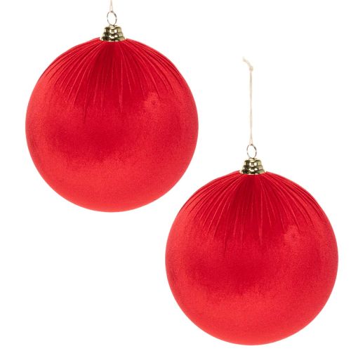 Bola de Natal de veludo