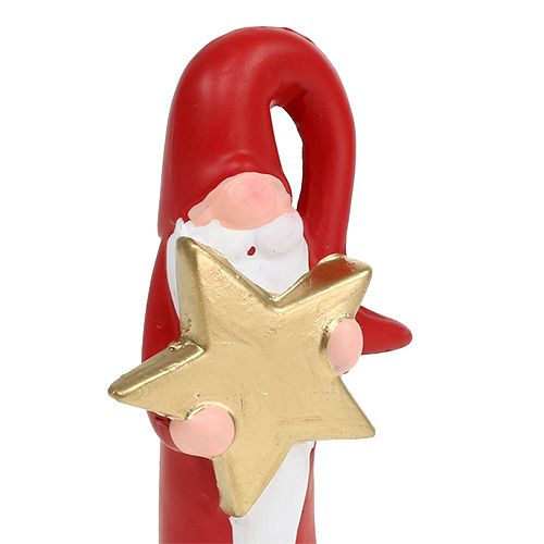 Floristik24 Figura do Papai Noel vermelho Alt 15cm