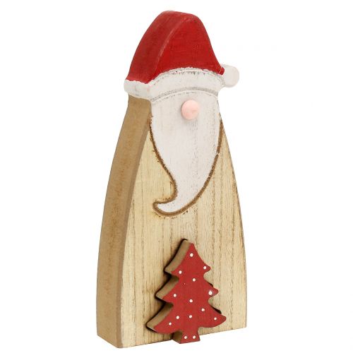Floristik24 Madeira de Papai Noel 17cm