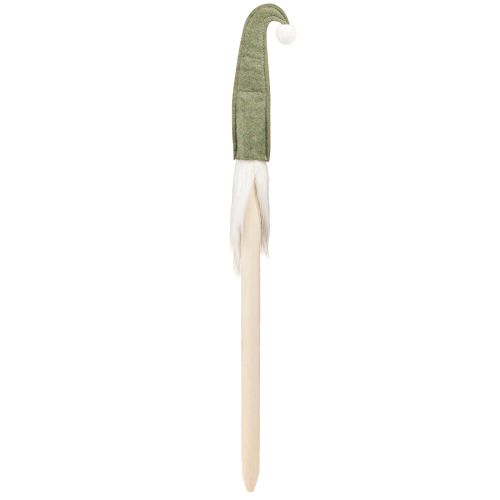 Itens Papai Noel no palito Gnomo de Natal verde 57cm 4 peças