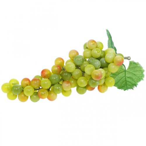 Floristik24 Decoração de vitrine de loja de fruta artificial verde uvas Deco 22cm