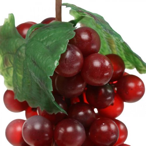 Itens Decoração uva vermelha Uvas artificiais frutas decorativas 22cm