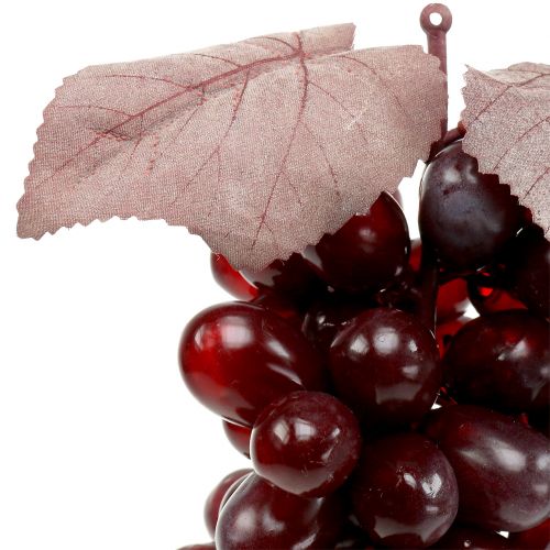 Floristik24 Uvas artificiais Borgonha 25cm