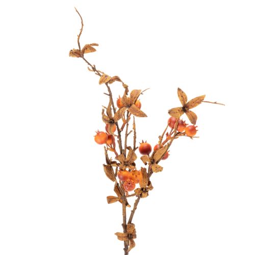 Ramo artificial de espinheiro, decoração de outono, 75 cm