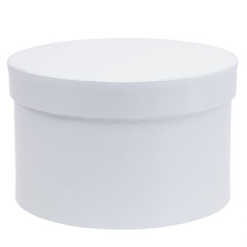 Floristik24 Floreira Floreira branca redonda Ø14cm - Ø16cm 2pcs