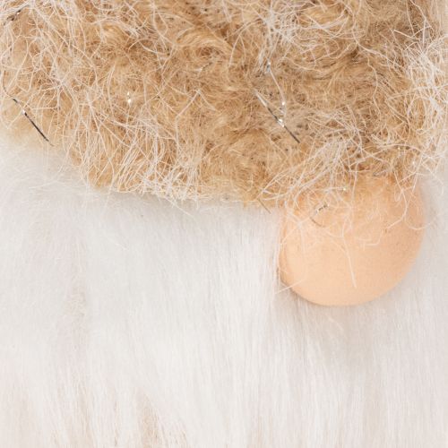 Conjunto de 6 peças com figuras decorativas de gnomos com barba, 17 cm de altura. | Floristik24.pt