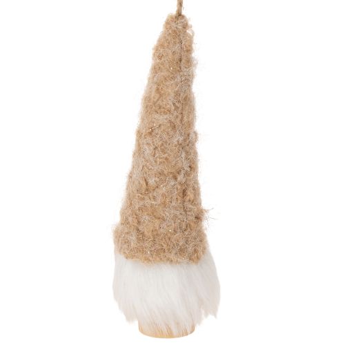 Conjunto de 6 peças com figuras decorativas de gnomos com barba, 17 cm de altura. | Floristik24.pt