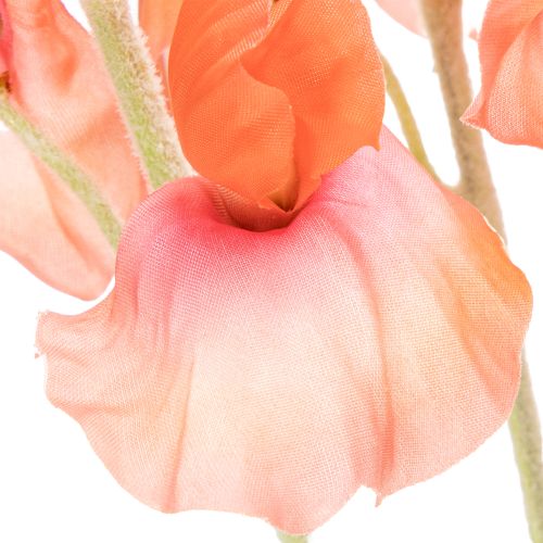 Itens Ramo artificial de ervilha-de-cheiro, decoração romântica para sala de estar ou banheiro, 68 cm, 3 peças.