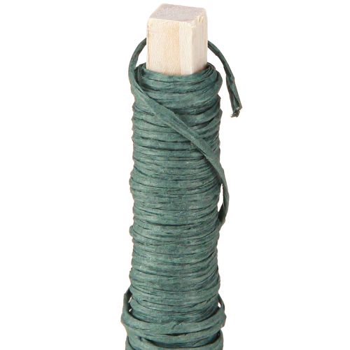 Itens Fio de embrulho verde fio artesanal fio de embrulho de papel Ø0,8mm 22m