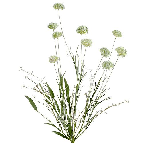 Floristik24 Flores do prado branco L60cm 3pcs