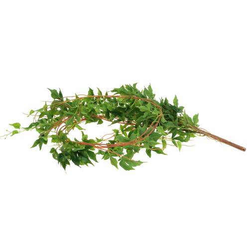 Floristik24 Virginia creeper verde artificial, vermelho 136cm 7 fios