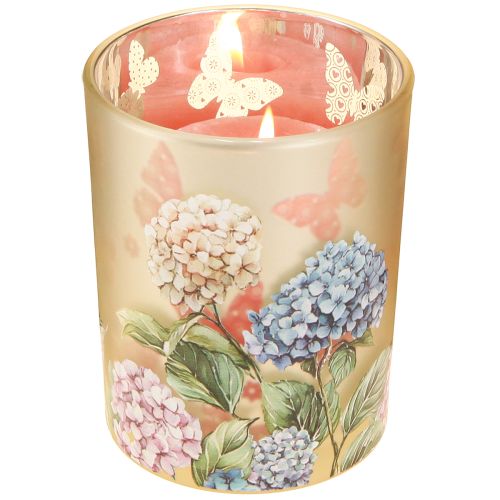 Itens Elegante castiçal com motivos florais para decoração de ambientes aconchegantes, 12,5 cm, 2 peças.