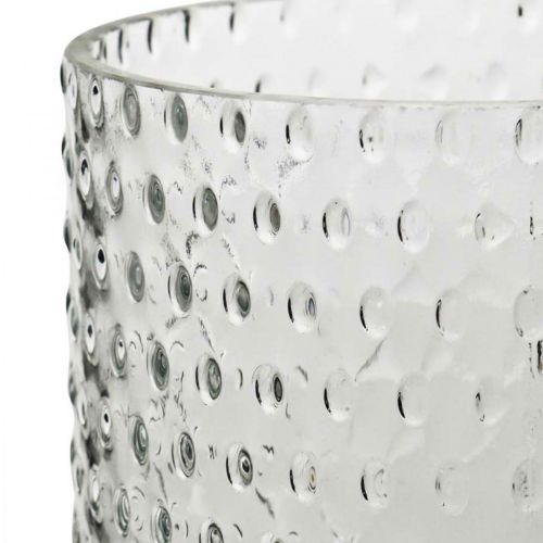 Itens Vaso de flores, vaso de vidro, vidro de vela, lanterna de vidro Ø11,5cm Alt.23,5cm