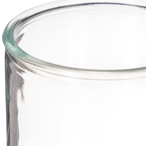 Vaso cilíndrico de vidro, transparente, versátil, 10 cm, conjunto de 3 peças | Floristik24.pt