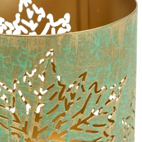 Itens Porta-velas de outono para lanterna em metal Ø8/10/13cm conjunto de 3 peças
