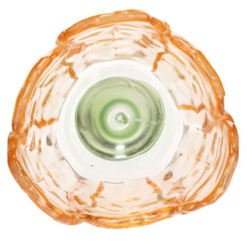 Itens Porta-velas de vidro em formato de tulipa, estilo vintage, decoração romântica para casa, 20 cm