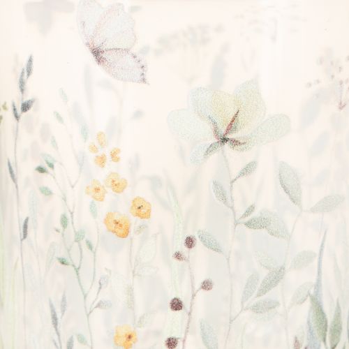 Itens Lanterna elegante com design de borboleta para decoração harmoniosa do ambiente, 12,5 cm, conjunto de 4 peças.