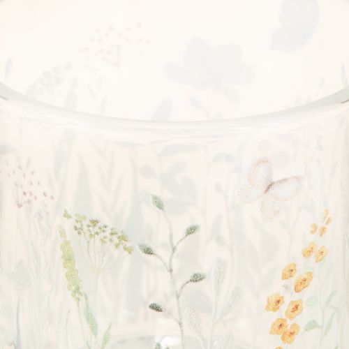 Itens Lanterna elegante com design de borboleta para decoração harmoniosa do ambiente, 12,5 cm, conjunto de 4 peças.