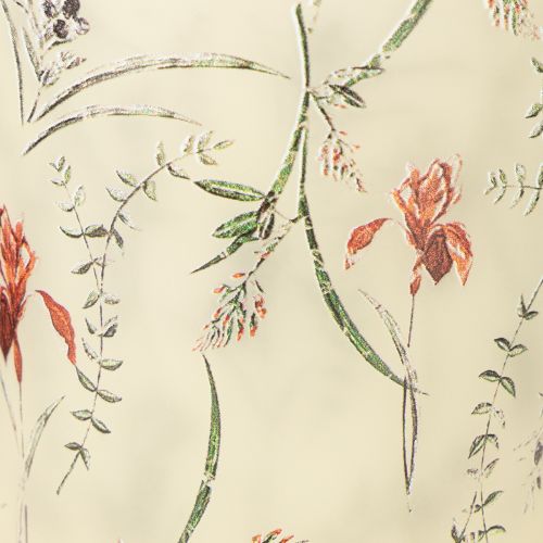 Itens Lanterna decorativa de vidro com motivo floral para dar um toque especial à sua casa, 8cm, conjunto de 4 peças.