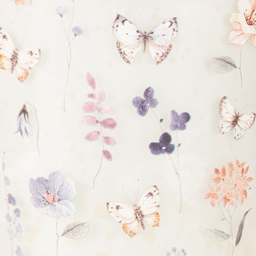 Itens Lanterna decorativa de vidro com design de borboleta para dar um toque de estilo à sua casa, 8 cm, conjunto de 4 peças.