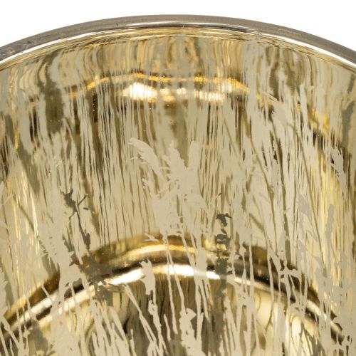 Itens Elegante lanterna decorativa com motivo de grama para dar um toque aconchegante à sua sala de estar, 12,5 cm, 2 peças.