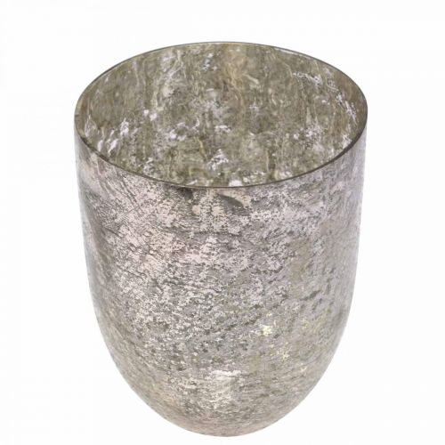 Itens Vidro Lanterna Vintage Tealight Vidro Rosa, Dourado Ø12cm A15cm