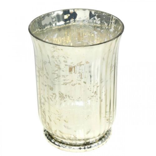 Itens Suporte de vela de vidro lanterna tealight vidro Ø14.5cm H20cm