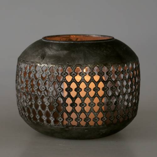 Floristik24 Lanterna Oriente aparência antiga Ø18cm H14cm