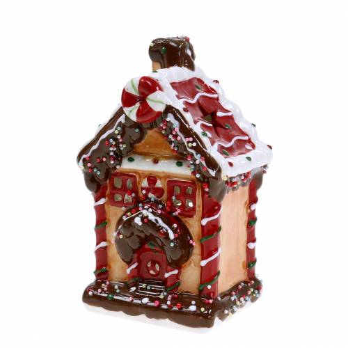 Lanterna Knusperhaus Bisquit, marrom Alt 16cm