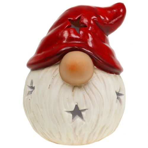 Floristik24 Lanterna de Papai Noel Ø15cm Alt.19cm